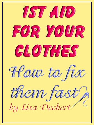 cover image of 1st Aid for Your Clothes